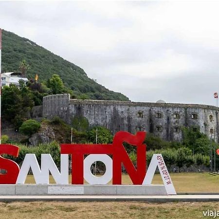 Ferienwohnung Piso Acogedor Y Centrico Santoña Exterior foto